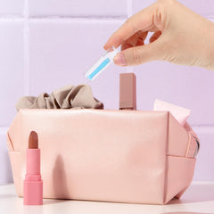Blue remover with individual storage bottle