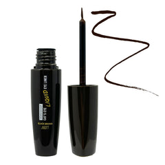 Jigott Cat-Eye Waterproof Liquid Eyeliner in Black Brown for precise, long-lasting lines.