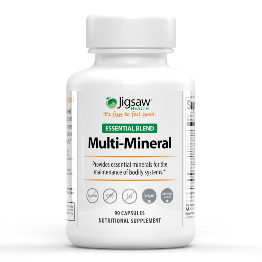 Jigsaw Health Multi-Mineral Essential Blend bottle - 90 capsules