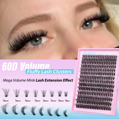 JIMIRE 8-lengths collection shows natural lash length transition