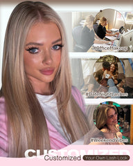 Jimire Three Eye Shapes support Natural Cat Eye, Puppy Eye, and Half Eye.