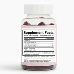 Close-up of Clean Prebiotic Fiber Gummies texture