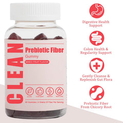 Graphic illustrating digestive health benefits of fiber