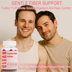 Premium natural ingredients used in Clean Fiber Gummies