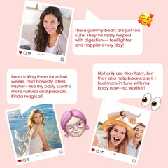 JINMAO Pheromone Gummies for Women back label with ingredients