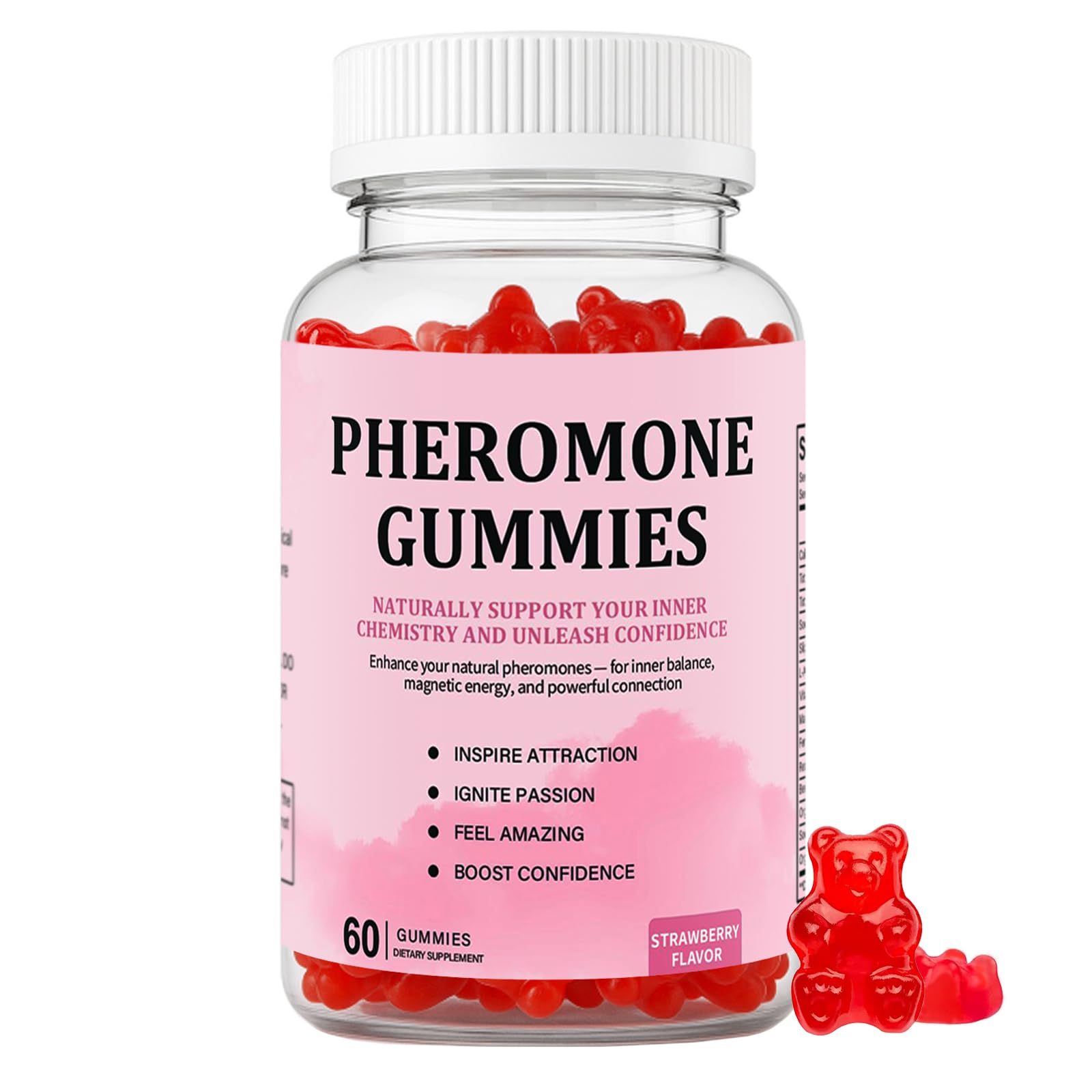 JINMAO Pheromone Gummies for Women bottle front