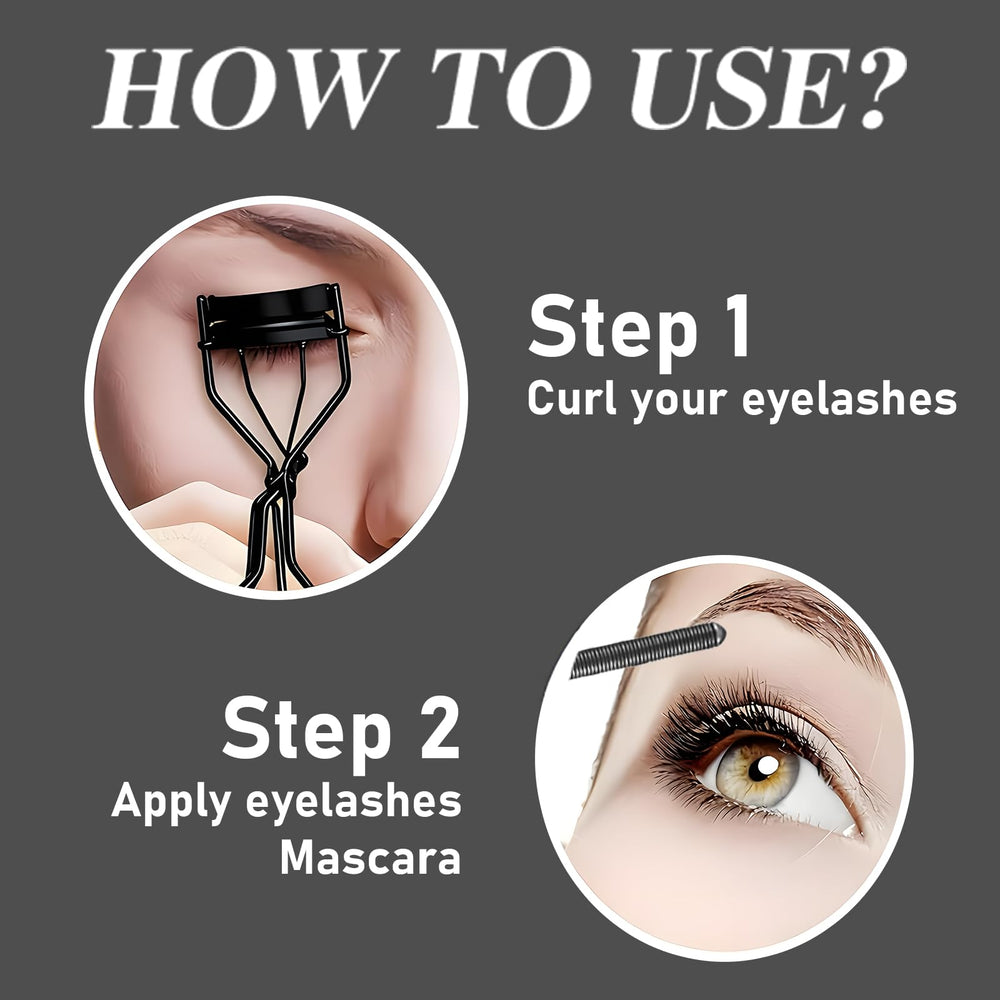 Jiodama universal black mascara enhances all lash types for fuller look