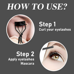 Jiodama universal black mascara enhances all lash types for fuller look