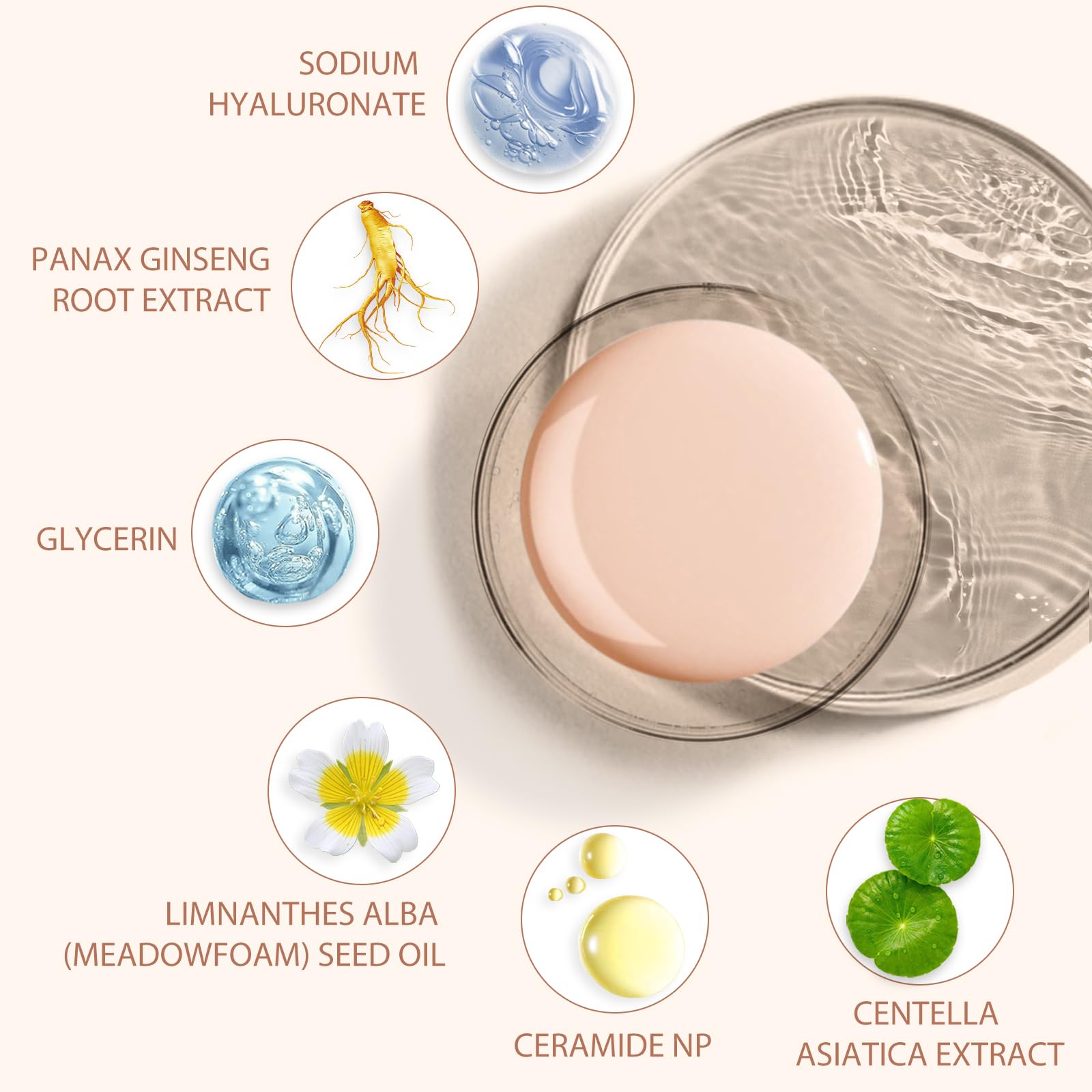 Jiugonggang foundation packaging and display highlighting cruelty-free and clean ingredients.