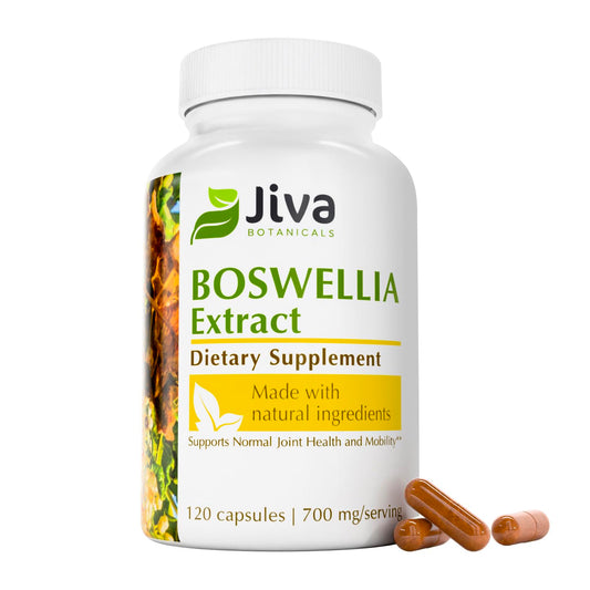 Jiva Botanicals Boswellia Capsules 700mg per serving