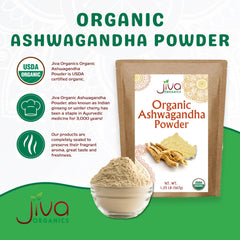 Back view of 20oz bulk bag of Ashwagandha powder