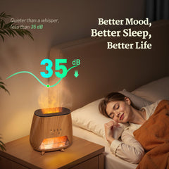 Auto-off safety feature on JJNJJN essential oil diffuser