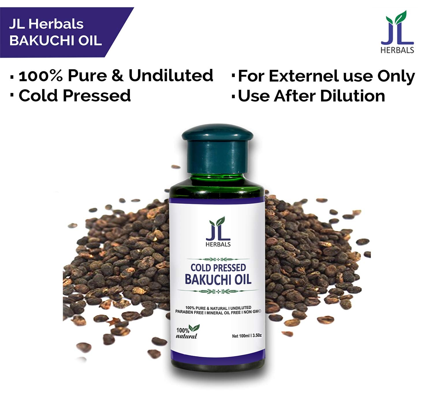 Bakuchi oil used on hair - nourishing scalp and hair treatment