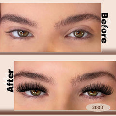 JMS&JMS 200D D curl 9-16mix close-up, versatile style and volume options