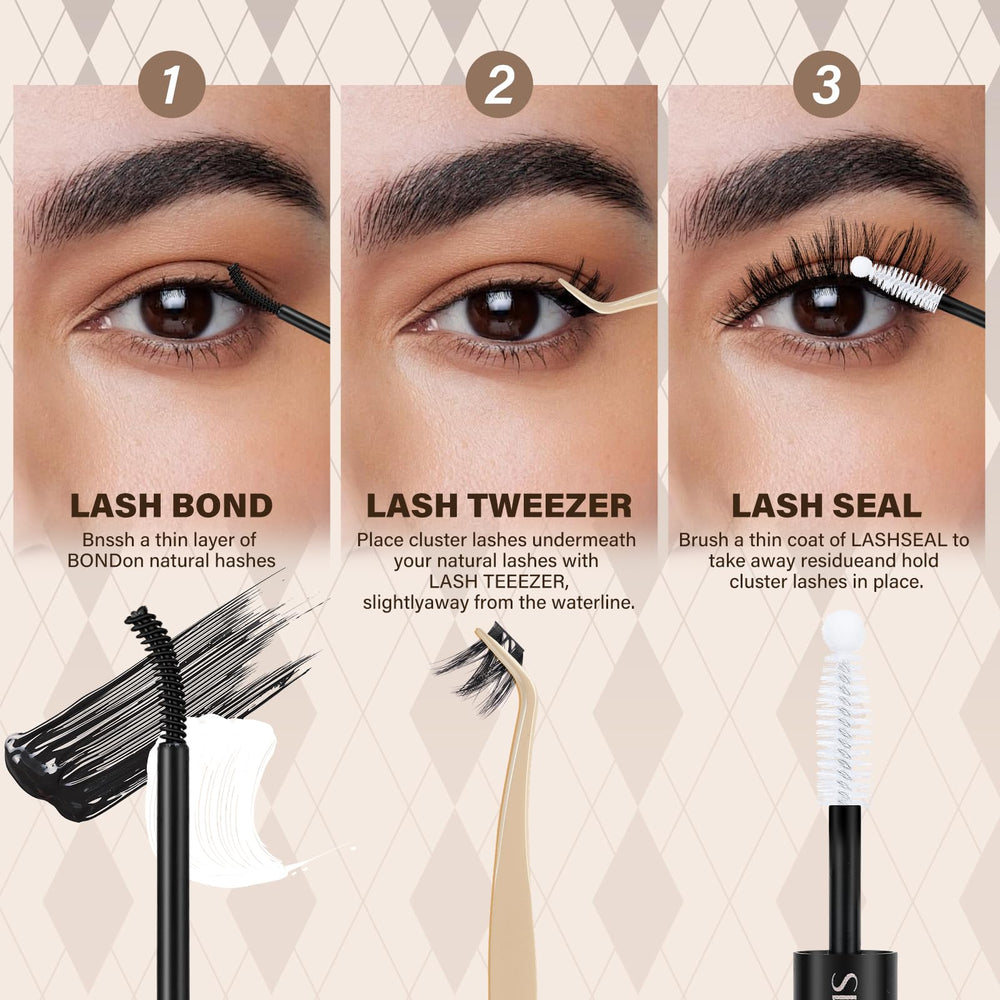 JMS&JMS beginner-friendly lash kit supports DIY application and quick touch-ups