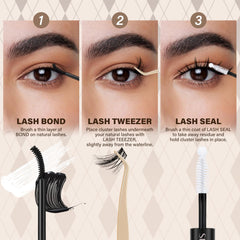 JMS&JMS DIY friendly lashes for at-home styling.