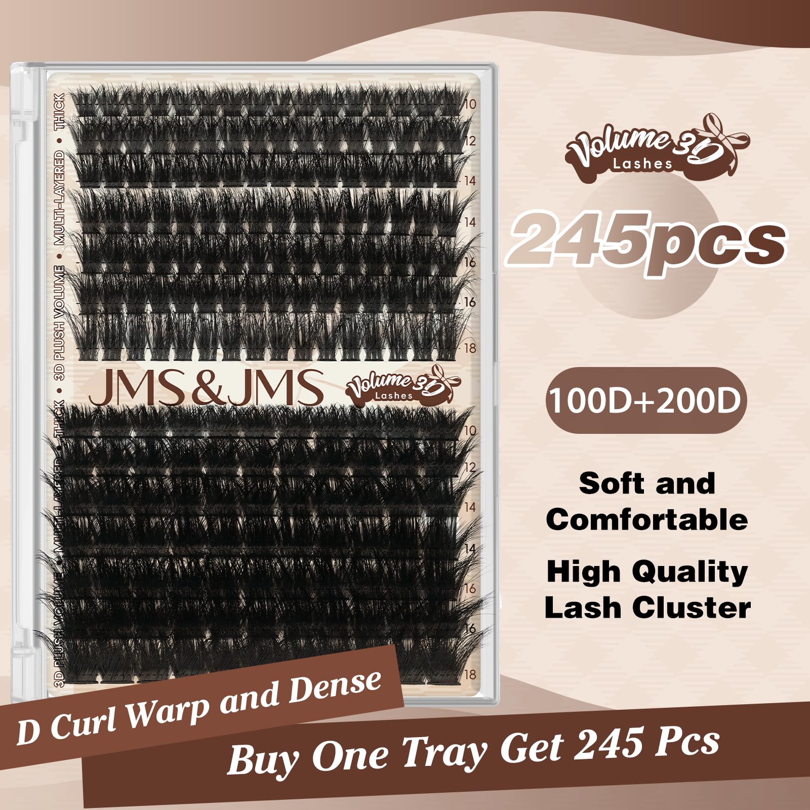 JMS&JMS easy home application for quick eye makeup upgrades.