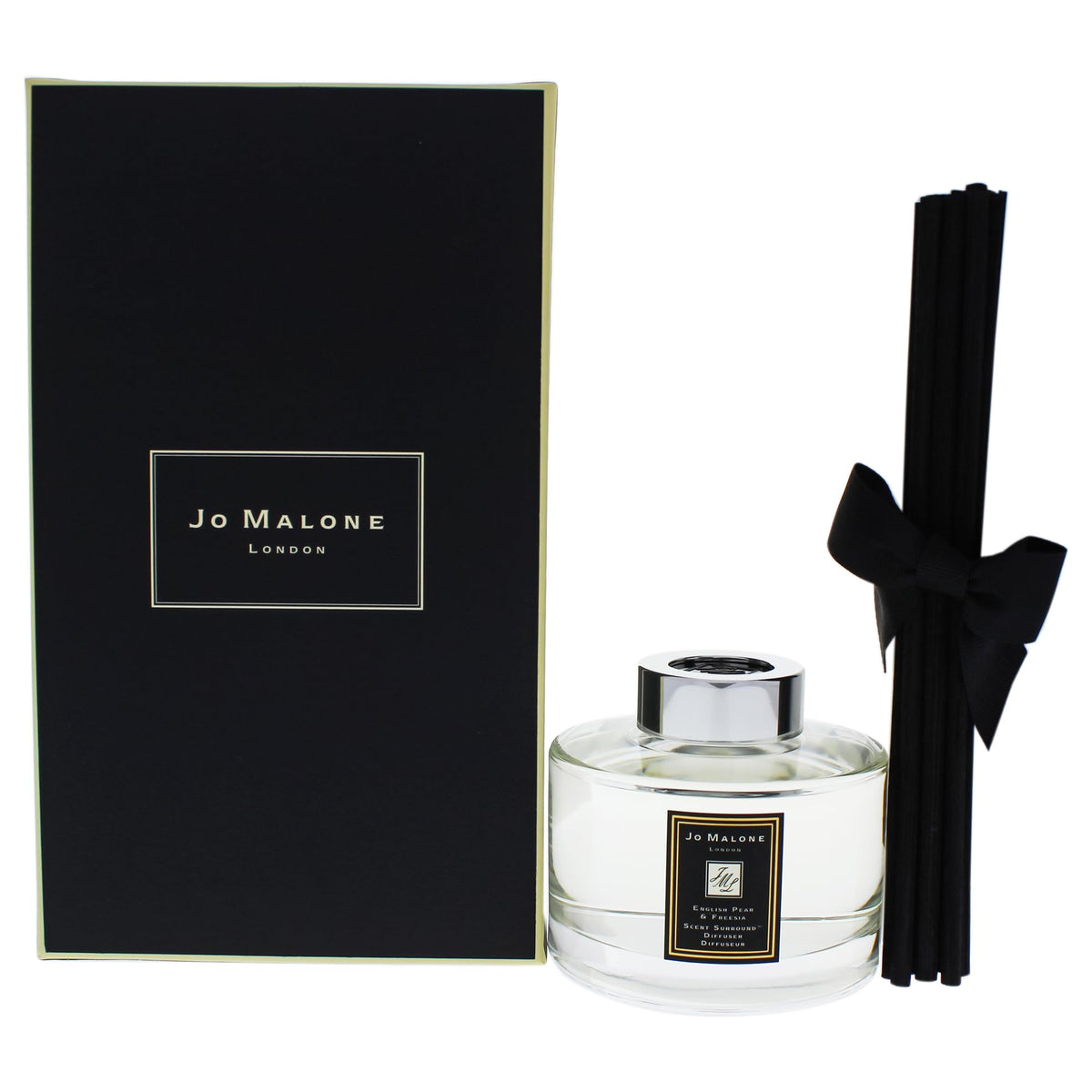 Jo Malone English Pear and Freesia Scent Surround Diffuser bottle with reeds