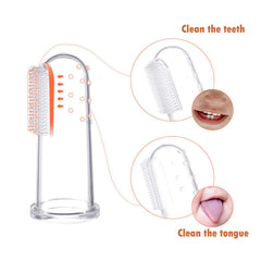 Travel-friendly baby toothbrush compact in a diaper bag