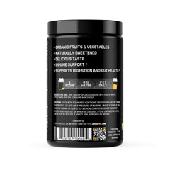 Jocko Fuel Daily Greens packaging on a surface
