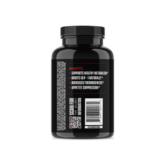 Close-up of Jocko Fuel Burner label highlighting ingredients