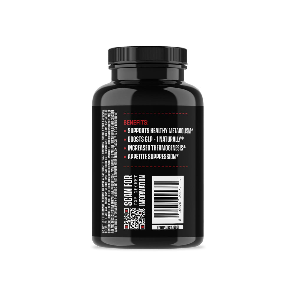Jocko Fuel Burner label lists cravings control benefits.