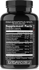 Close-up of ingredients for Jocko Cold War Immune Support