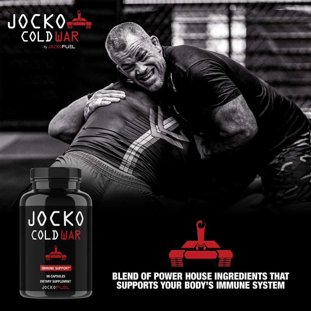 Capsules close-up from Jocko Fuel Immune Support