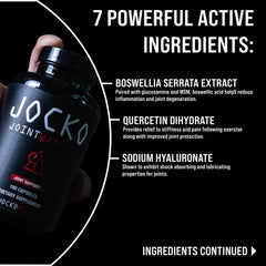 Jocko Fuel sea cucumber ingredient visual suggesting cartilage health support.