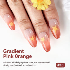 JODSONE Flip-cap supports smooth color transitions for ombre nails