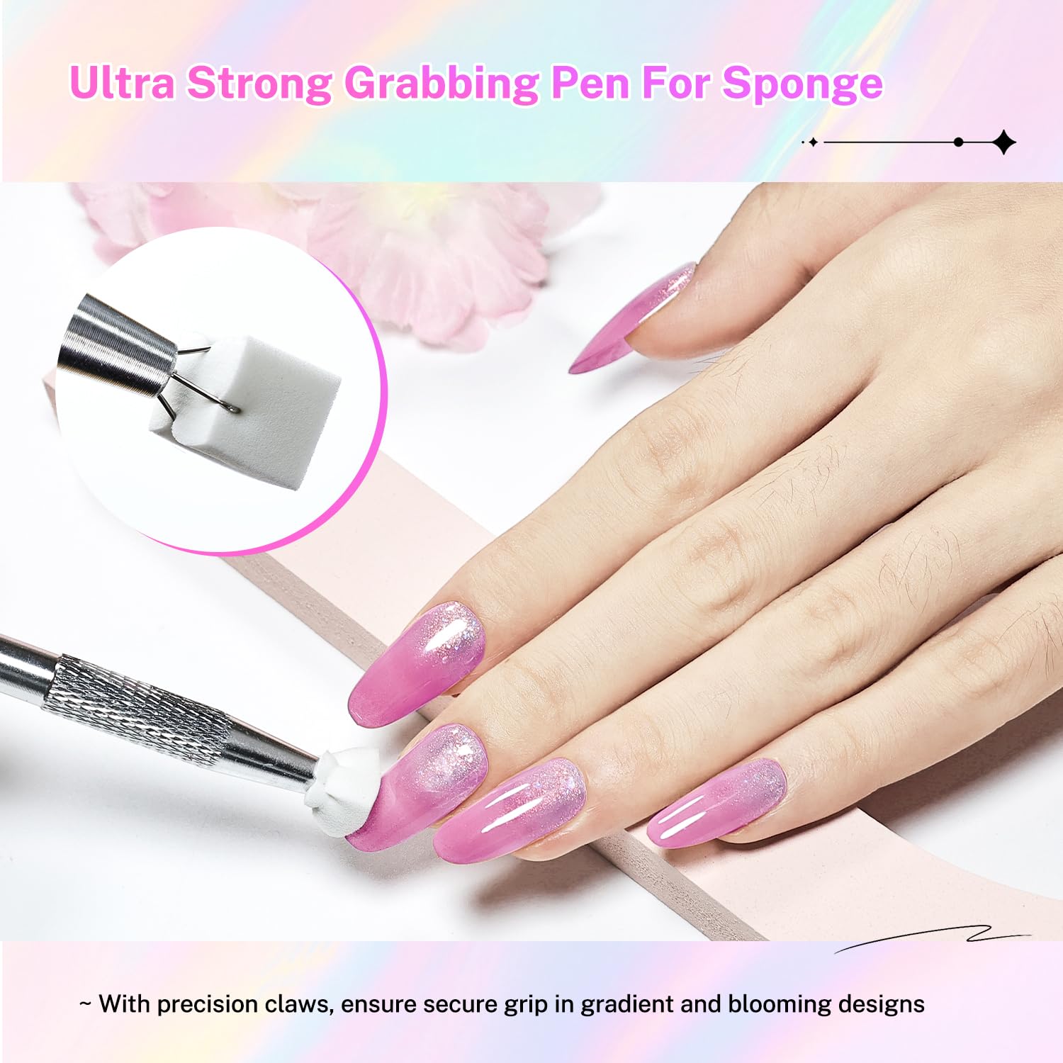 JODSONE Gradient-ombre pad aids even color distribution during ombre painting