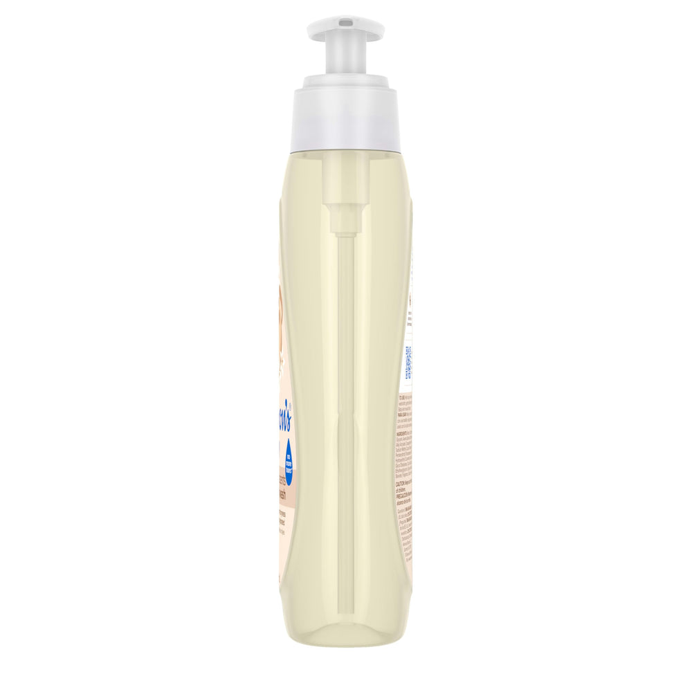 Close-up of No More Tears label on Johnson's Baby Wash