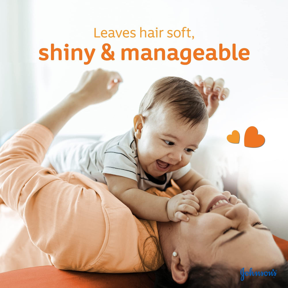 Packaged 4-pack of paraben, sulfate, and dye-free baby wash and shampoo
