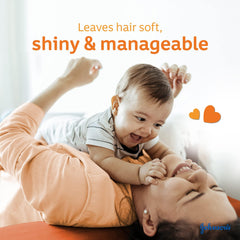 Packaged 4-pack of paraben, sulfate, and dye-free baby wash and shampoo