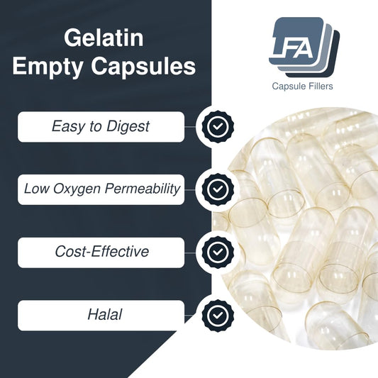 Joined fillable gelatin pill capsules for DIY filling
