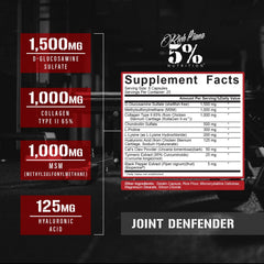 Joint Defender capsules bottle showing 200 capsules