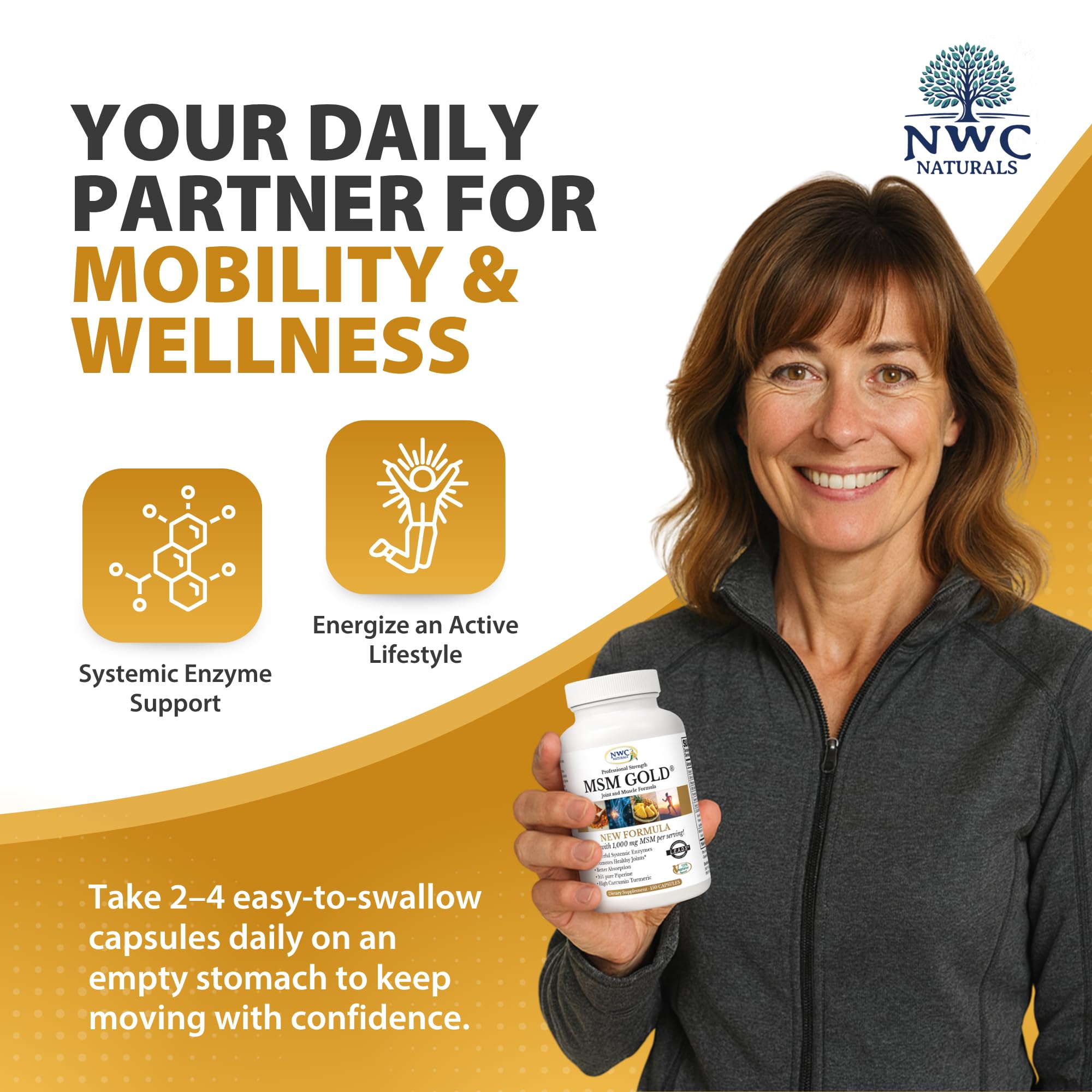 Supports joint mobility and flexibility