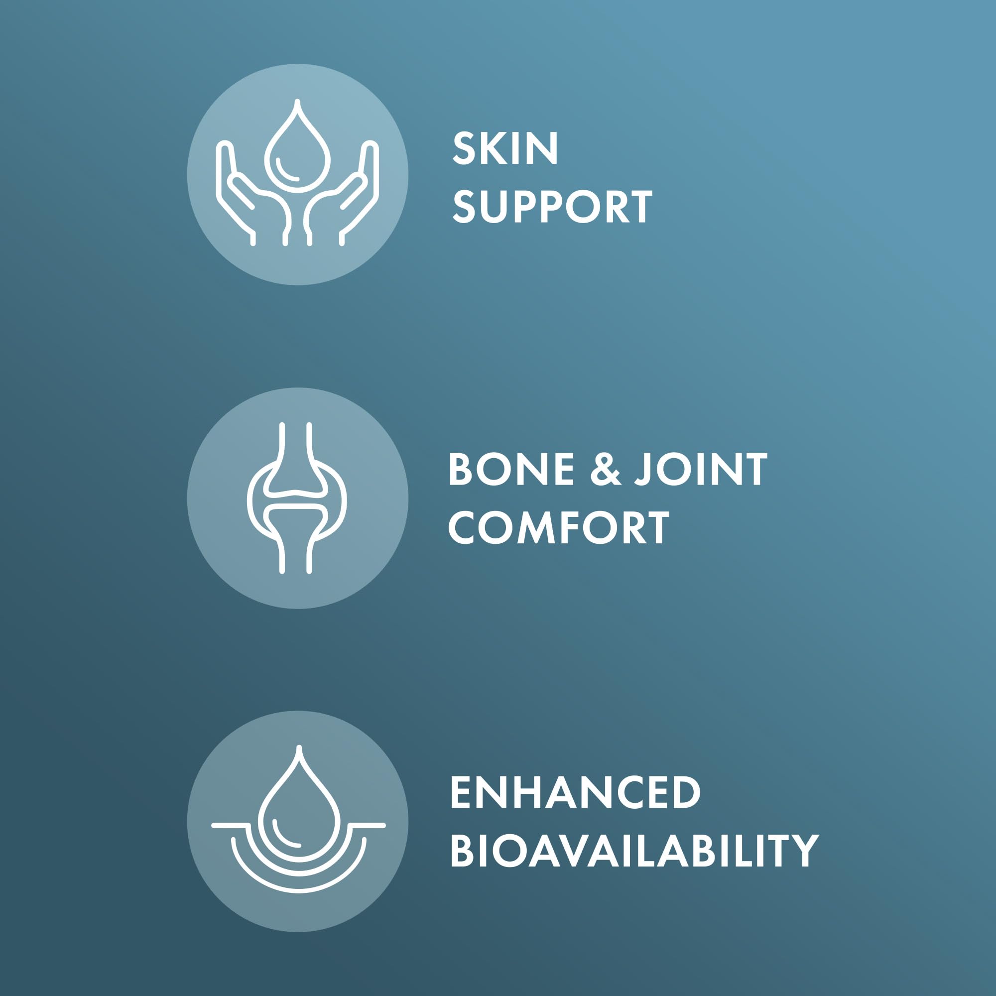 Illustration of joint hydration and cartilage support