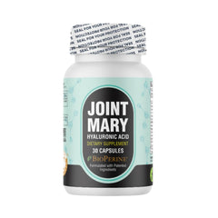 JOINT MARY Hyaluronic Acid Joint Support bottle and packaging