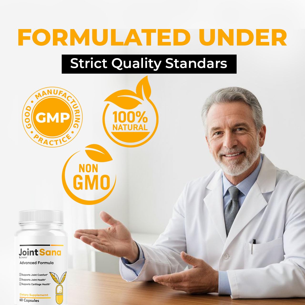 Joint Sana 5-pack with dosage information