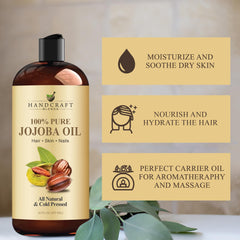 Jojoba oil hair relaxer for tight curls