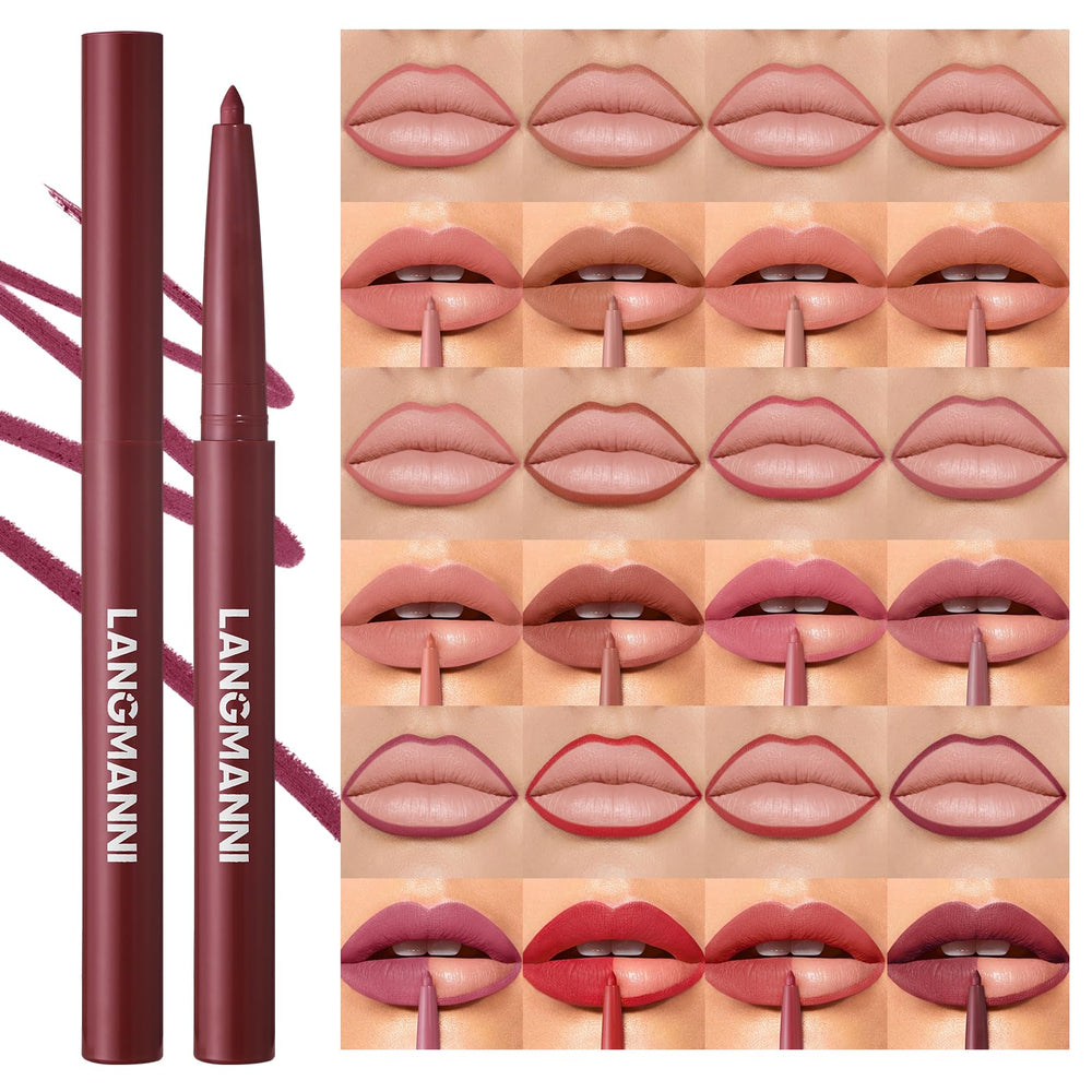 Jolilab lip liner pencil application close-up demonstrates precise lip shaping