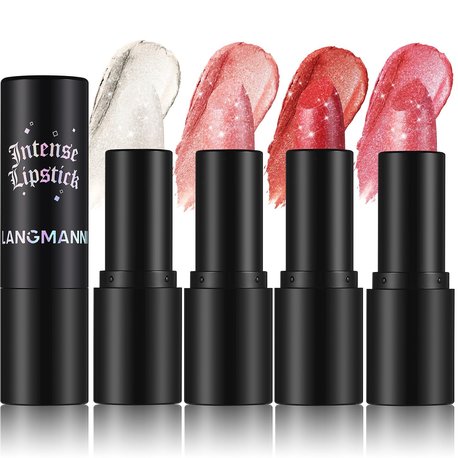 Jolilab Sparkling Lip Gloss packaging shows premium glitter finish