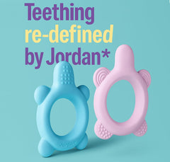 Jordan* baby holding product demonstrates ergonomic grip for learning