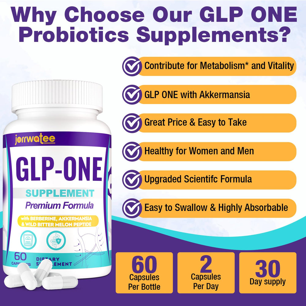 Close-up of GLP ONE capsules