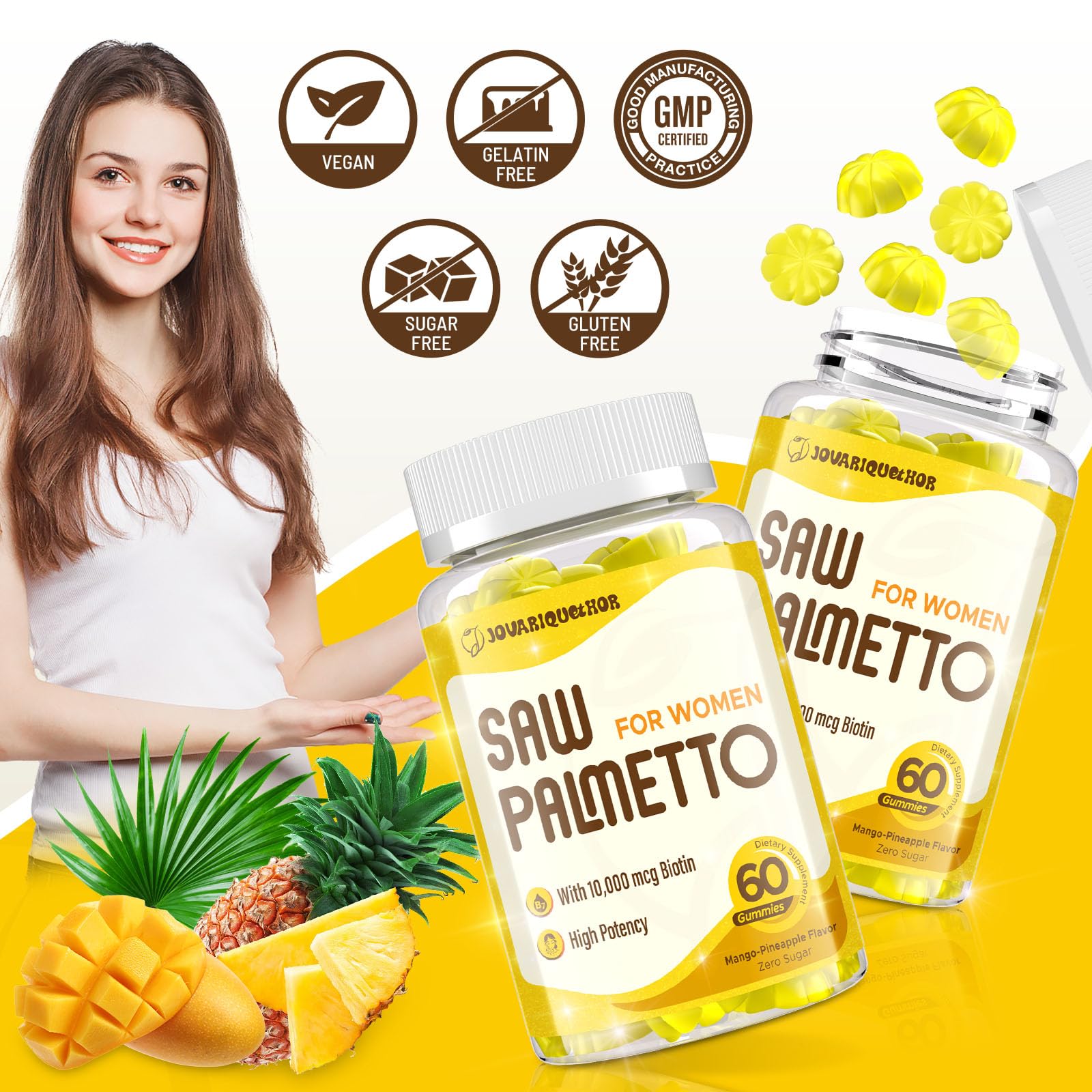 Jovariquethor Saw Palmetto for Women packaging