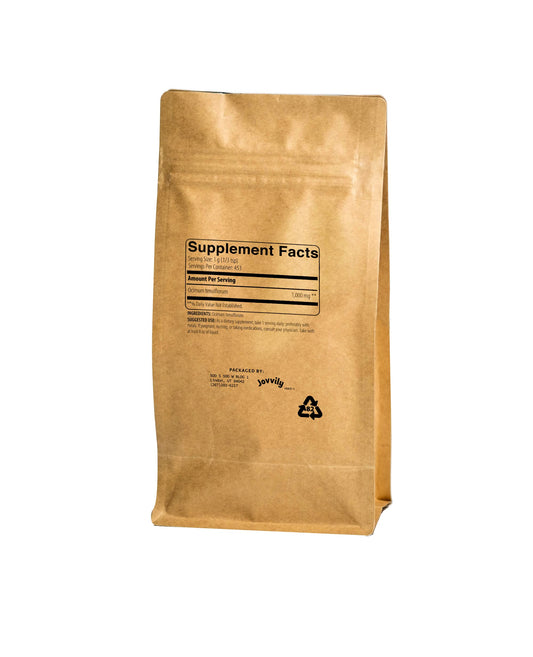 Close-up of Holy Basil Tulsi powder