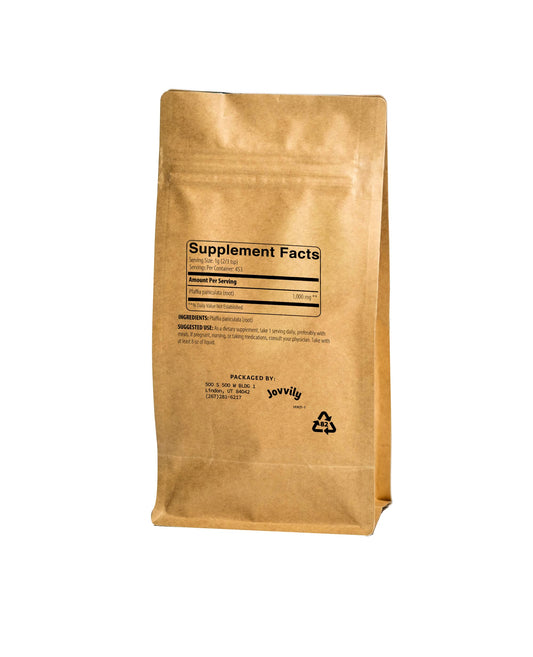 Jovvily Suma Root packaging in Utah, USA