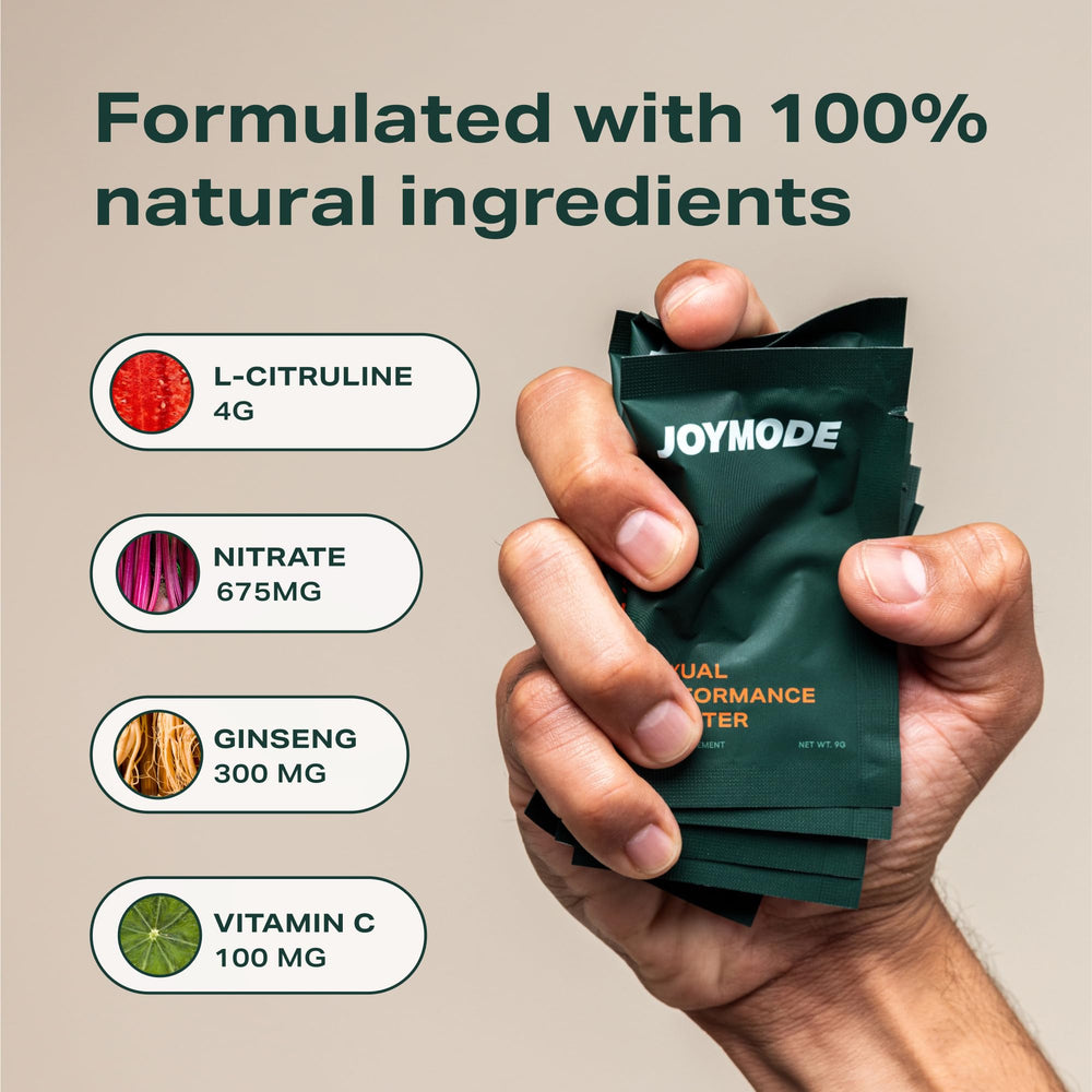 Ginseng root and Vitamin C with JOYMODE branding