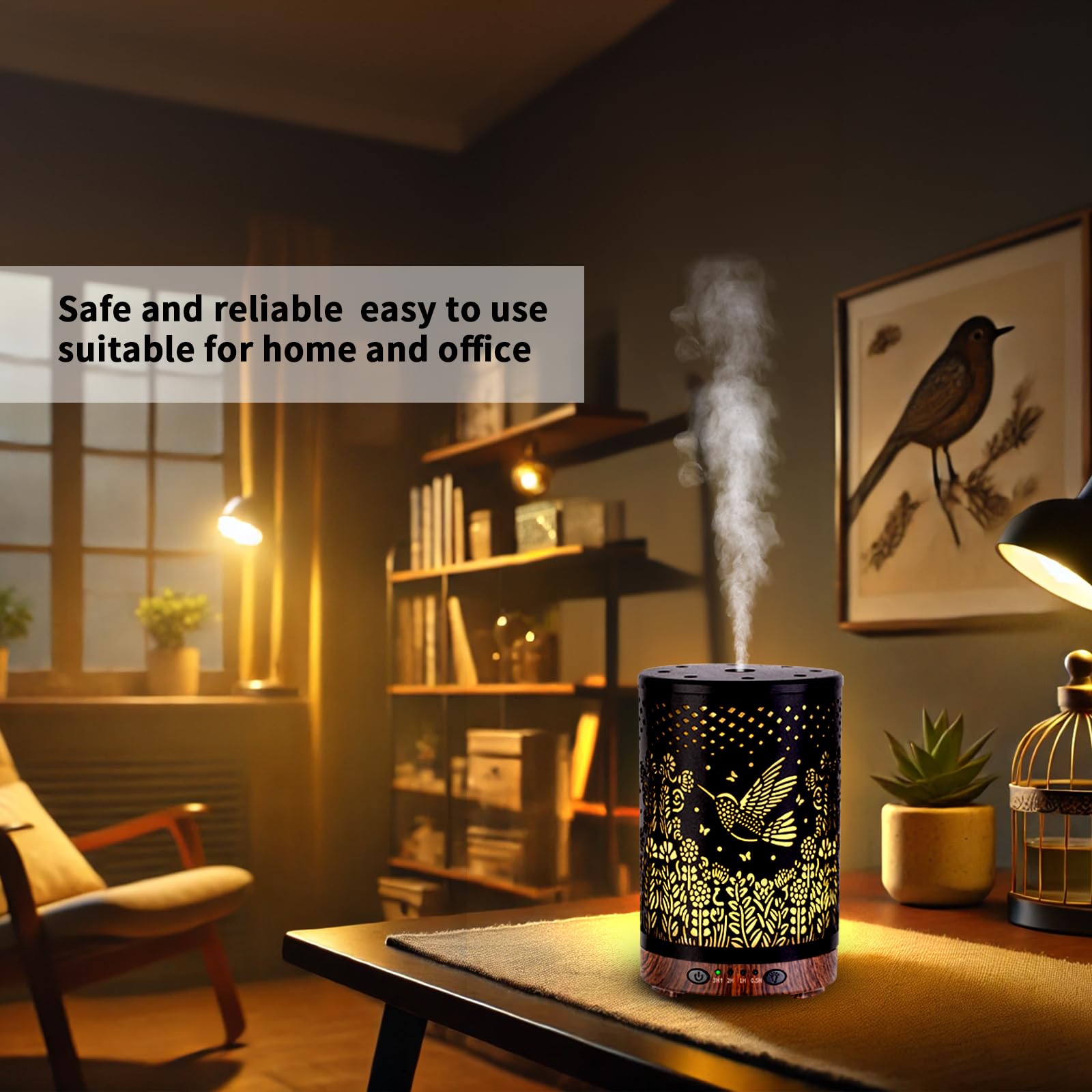 Auto shut-off safety feature on JOYOLO essential oil diffuser
